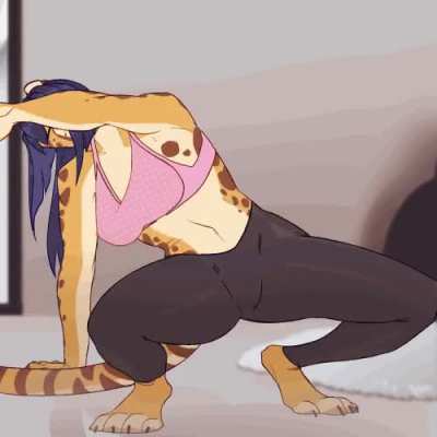 Flexible Cheetoh (by Little_Winged_One)