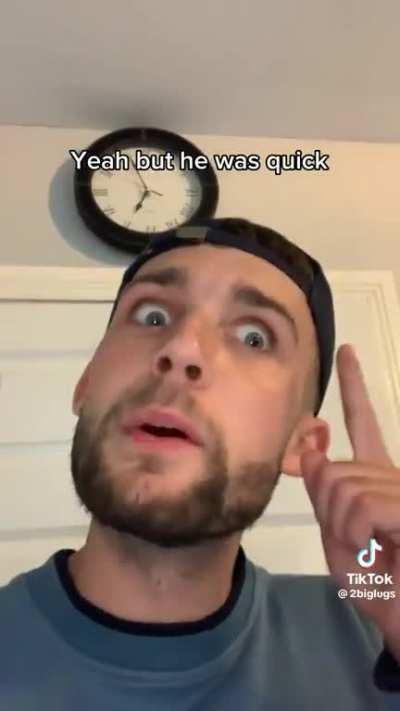 He is quick tho lads 