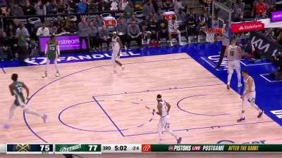 [Highlight] Jalen Duren Throws James Wiseman an Alley-oop