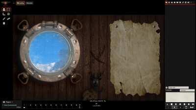 [OC] Created this animated airship landing page for my Eberron campaign!