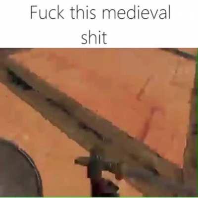 I can hear Soviet's voice saying. Fk this.