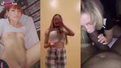 Sophia Diamond TikTok Compilation Split Screen PMV made with goontok.com