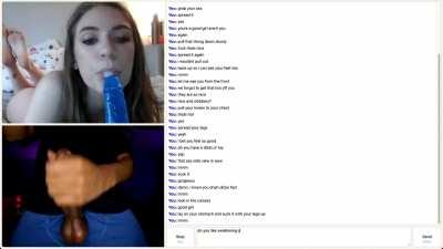 A dirty talker showed me everything on Omegle