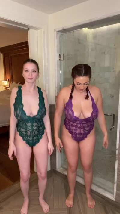 Two is better than one 😊 (her free album in the comments)