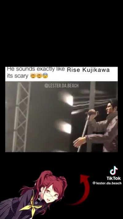 Rare persona x yakuza meme