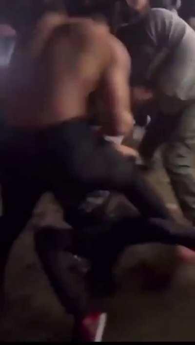 Dude Throws a Cup of Urine Into Crowd