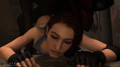 Jill Valentine & Cerberus (Sinthetic)