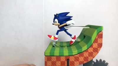 Homemade Sonic Toy!