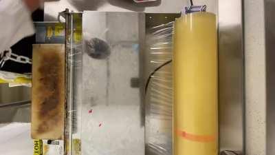 I heard you mortals enjoy tight plastic wrap.