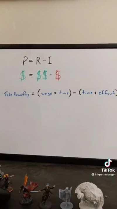 I chose to support the capitalist system and it’s economic working