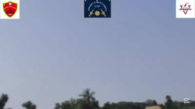 (Myanmar/Burma) Guerrillas ambushing a junta convoy near an MRTV station in Sagaing Region [February 26; music from source]