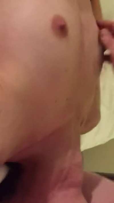 You Can See The Dick Throbbing The Nut Inside The Throat