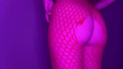 Daddy couldn’t wait for his prize.