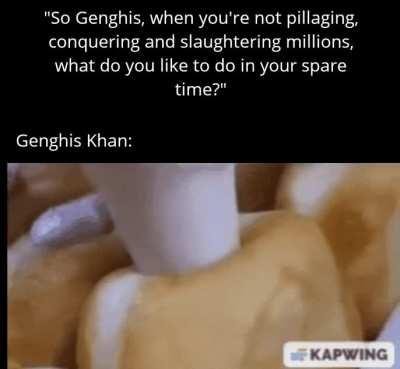 Well someone has to repopulate the former lands of the Khwarazmian empire