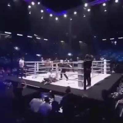 To have a cut looked at before the round ended. MMA