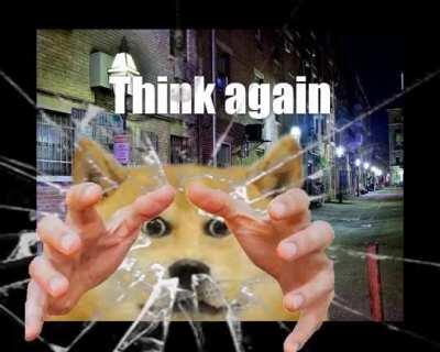 Le nightmare doge has arrived