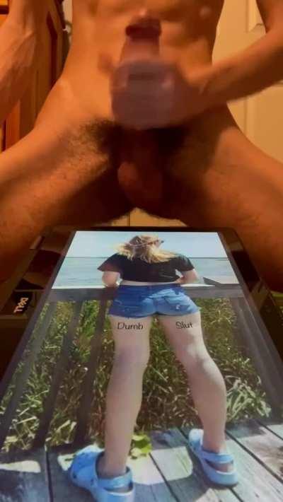 This hot fucking slut needed my big cock