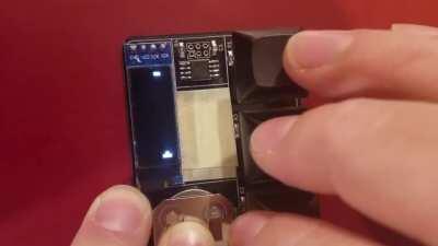 I made a mechanical keyboard business card!