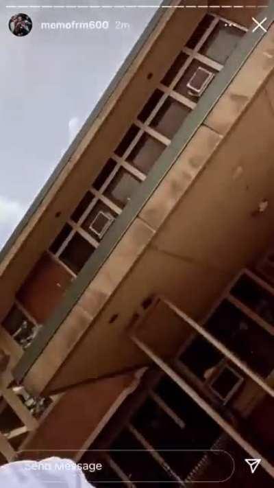 Don’t know if I’m the only one noticed Memo posted these videos after he left that area 😭🤣 smart man 👏🏼