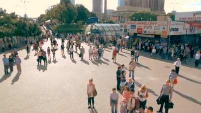 Each year the city of Warsaw comes to a complete standstill for a single minute on August 1st to honor all those who fought for freedom during the Warsaw Uprising in 1944