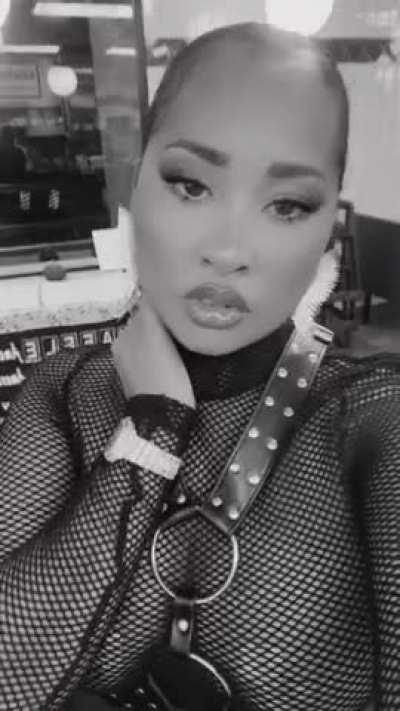 Tammy Rivera dressed as a dominatrix