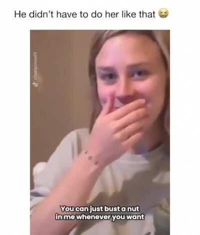 So im raw doggin this chick