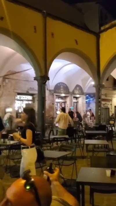 Saw some fight in Pisa yesterday on this sub, thought id share my experience