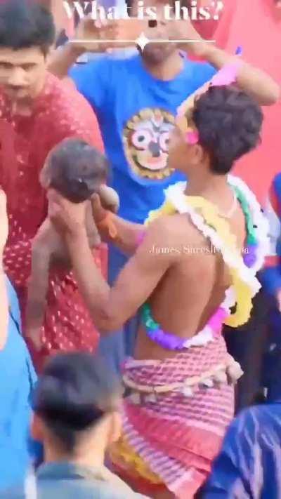 NSFL WARNING!!! Most scary festival in West Bengal (context in link)