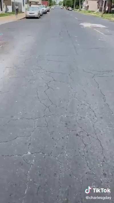 Potholes for days