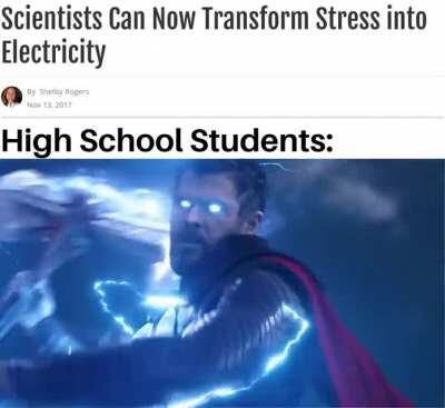 Any adult who thinks that students somehow enjoy high school might actually be stupid