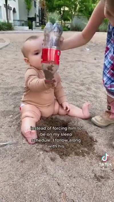 that baby is going to get skin cancer