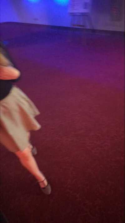 I am 100% sure that someone saw my boobs this night at the cinema