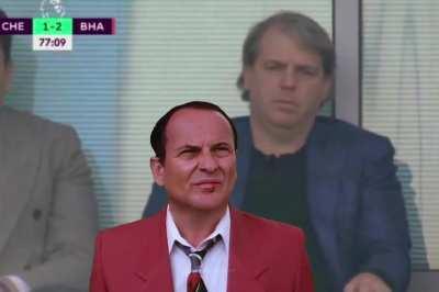 Joe Pesci walks into Chelsea this
season