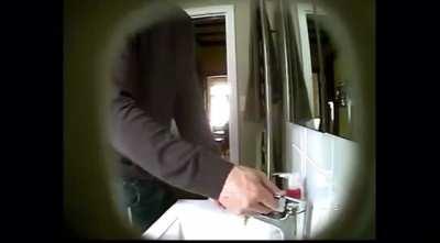 Friends prank mate by replacing water with beer and plumbing it through the house