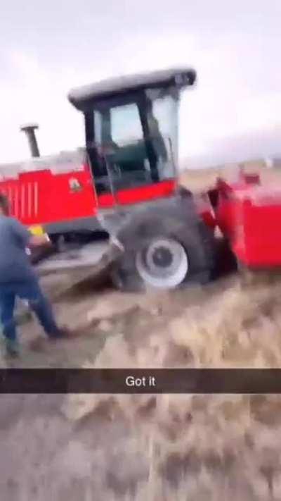 I have no clue what he did here