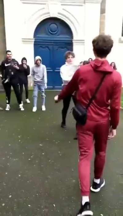 Flying fists, bullets and hugs.