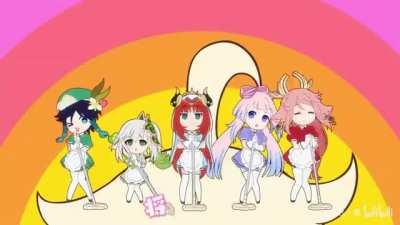 Genshin Impact × Blend S Opening