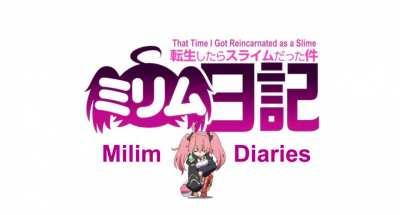 The cutest take-over of an anime title in an anime ever!! That cute smile at the end is cute!!