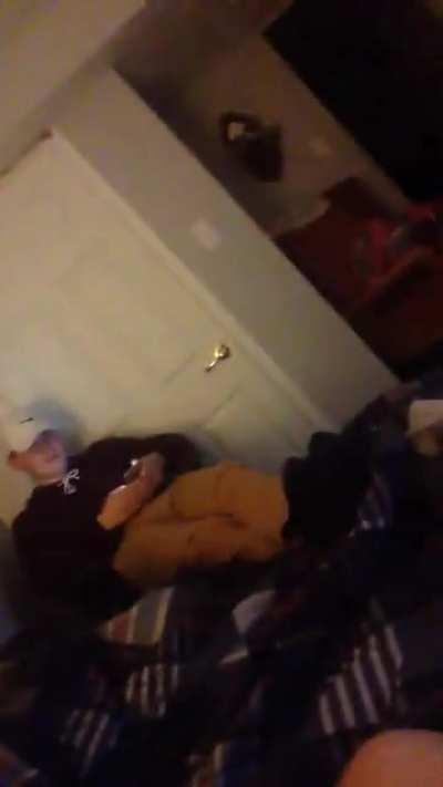 Final moments before disaster