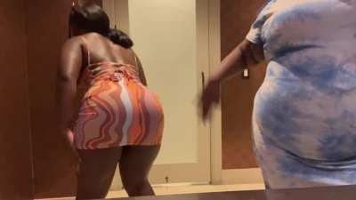 Would you right the elevator with me?