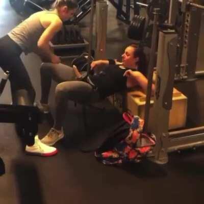 HMC while I perform hip thrusts with a dildo