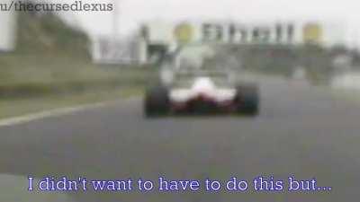 I'd like to imagine this is how it went down