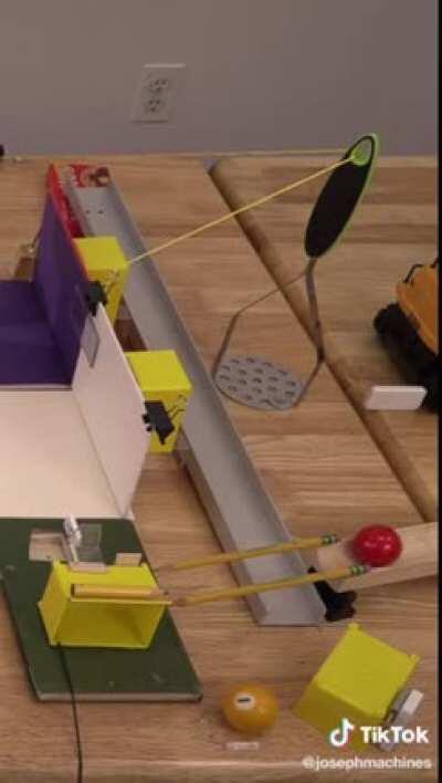 The effort in this contraption