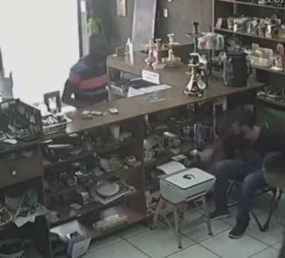 Attempted robbery in Brazil