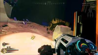 Rival high end tech versus wacky dwarves machinery