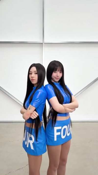 250619 TikTok Update - I am me🍓! She is she🐰! (Nayeon and Chaeyoung)