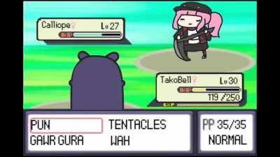 Ina finds a wild Pokémon!!