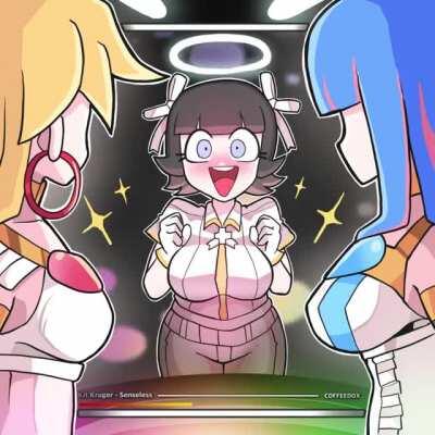 Azazel and angels Panty & Stocking