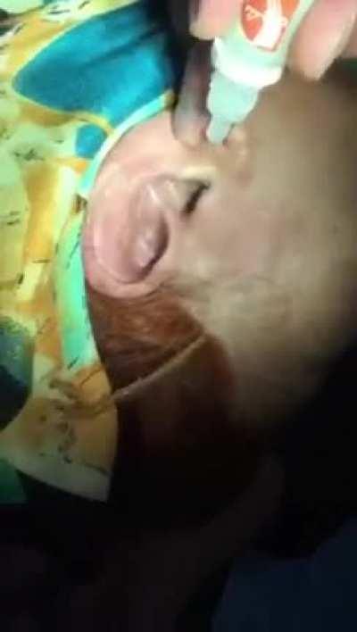 Earworm impostor receives eviction notice.