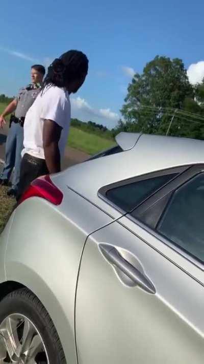 Just another cop racial profiling